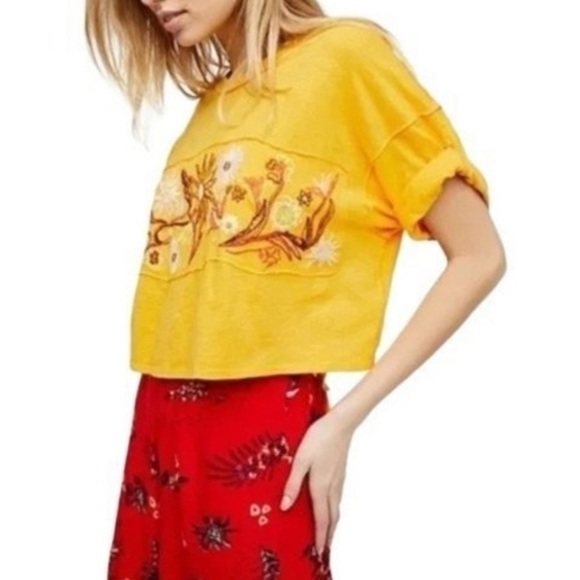 Free People Tie Tee - Picture 2 of 10